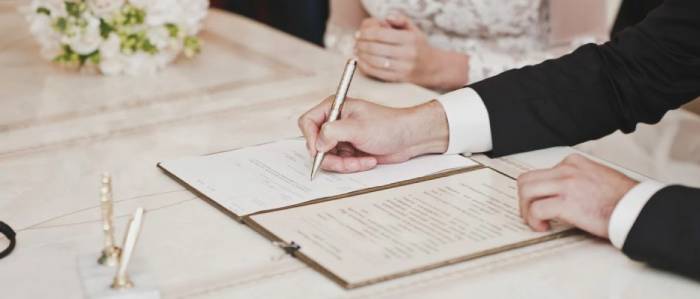 مكتب استخراج تصريح زواج