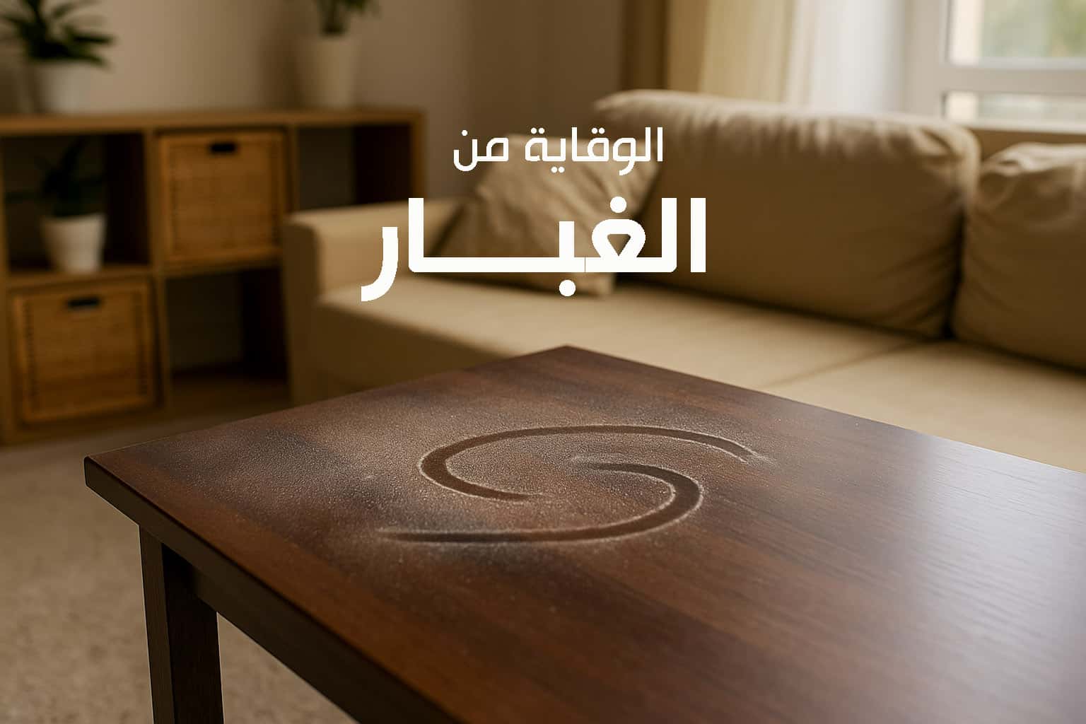 التخلص من غبار المنزل