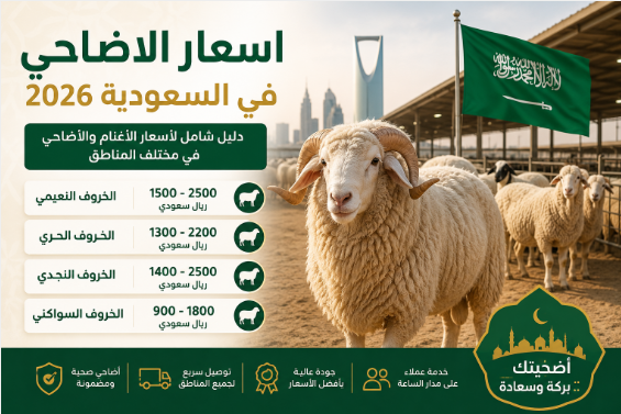 اسعار الاضاحي في السعودية 2026