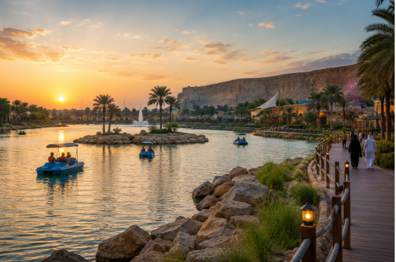 بحيرة وادي نمار الرياض